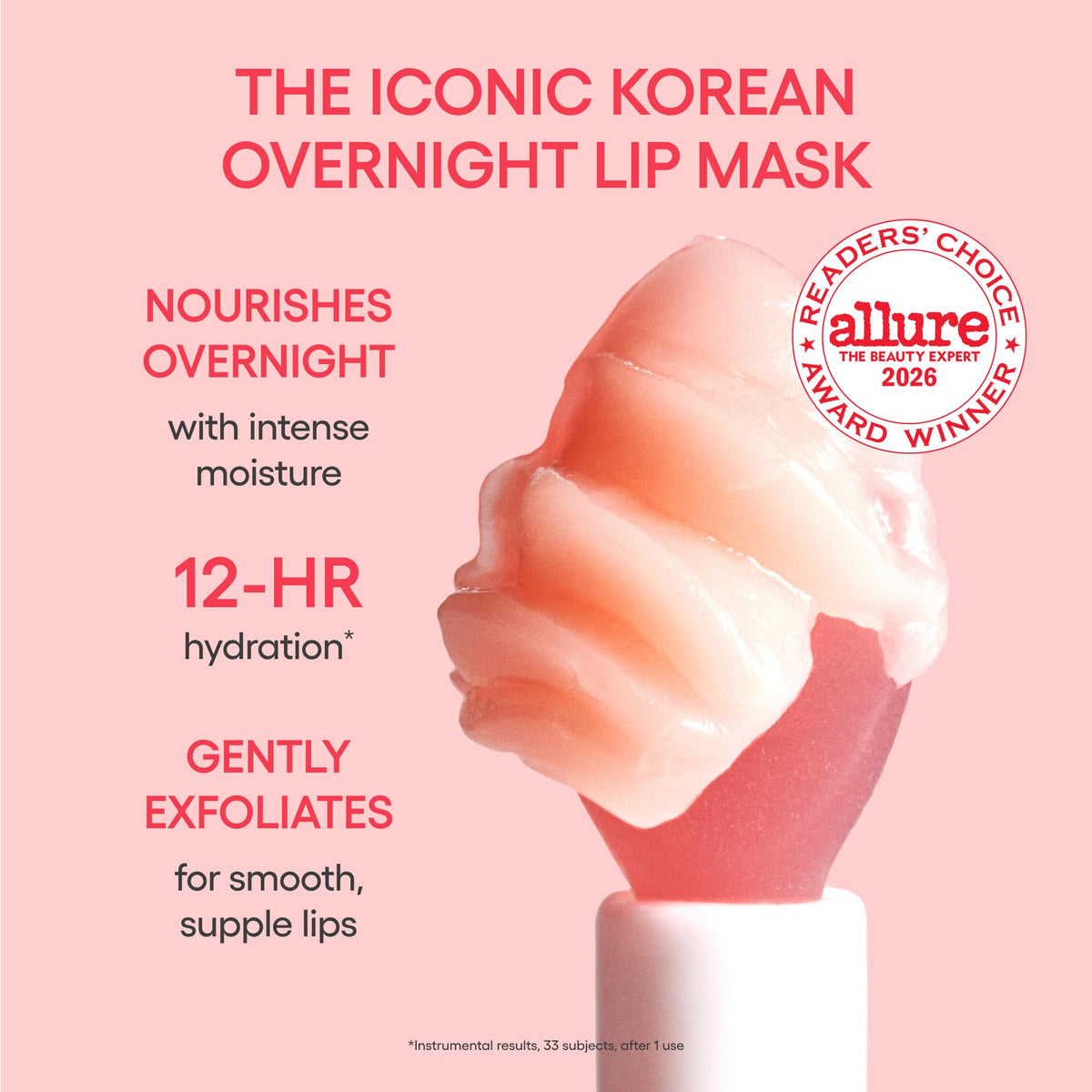 LANEIGE Lip Sleeping Mask: Hydrating & Nourishing Korean Overnight Lip Treatment Mask with Shea Butter, Vitamin C & Murumuru, Antioxidants For Flaky, Dry Lips | Korean Skin Care Vanilla