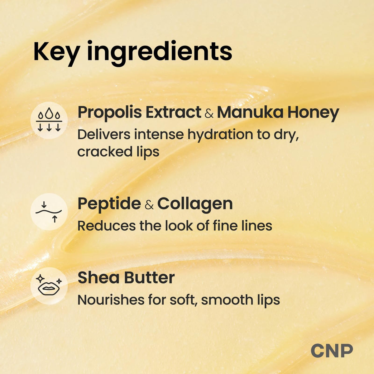 CNP Honey Lip Butter - Propolis Lipcerin™ 01 Original, 0.5 fl.oz.
