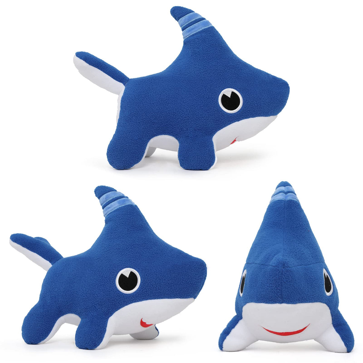 Tezituor Shark Dog Plush Toy, Shark Puppy Stuffed Animal, Shark Dog Toy Stuffed Shark, 15''