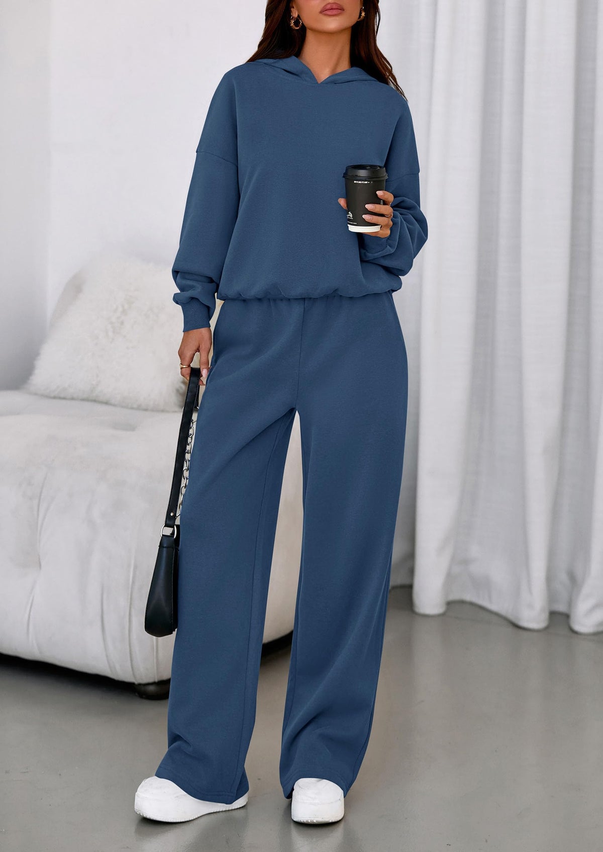 PRETTYGARDEN 2 Piece Lounge Sets for Women Matching Sweatsuits