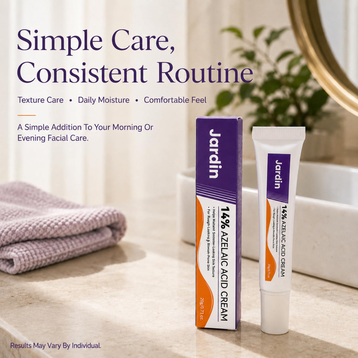 Daily Moisturizing Face Cream With 14% Azelaic Acid & Niacinamide（1 pc）