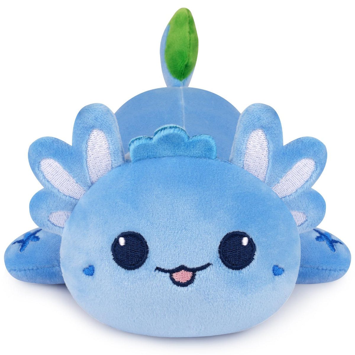 Axolotl Plush Toy, 8inch Kawaii Cute Blueberry Axolotl Stuffed Animal