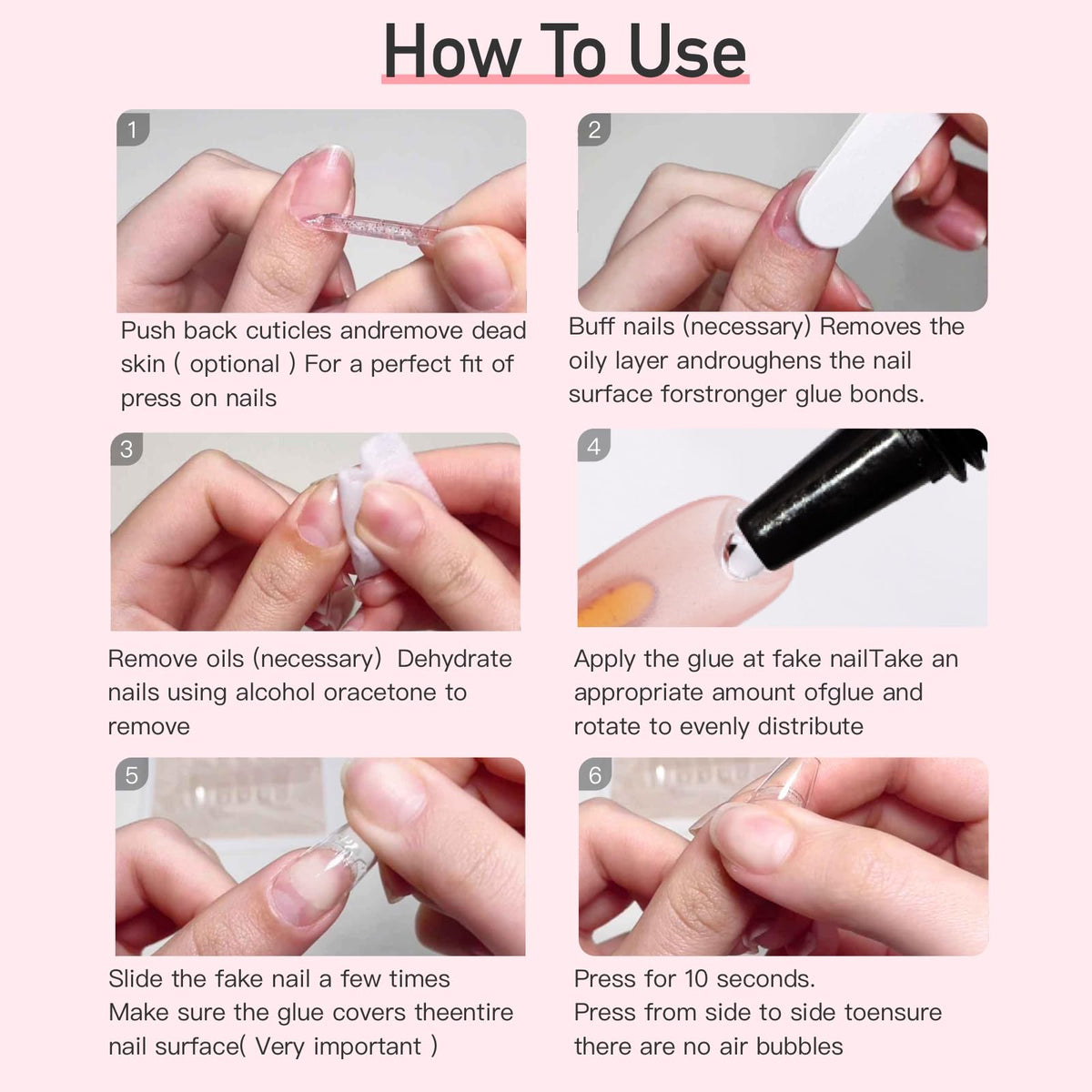 CurvLife Semi Solid Nail Glue, 15g Strong Nail Glue for Press On Nails
