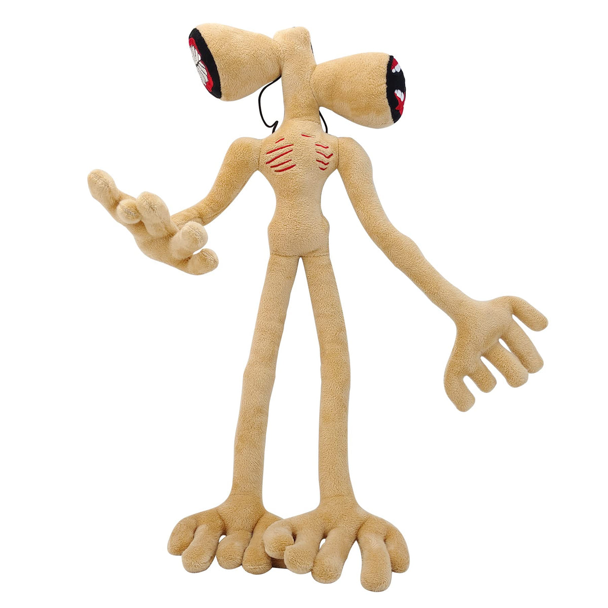 FIMIGID Monster Plush Stuffed Toys Limbs Movable Cartoon Cat and Dog Doll 22 inch, Plush Toys for Home Decoration The Best Gift for Halloween and Christmas Party Birthday Gift (Brown Head)