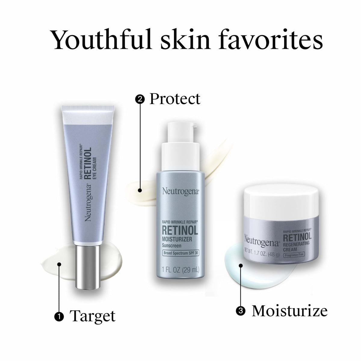 Neutrogena Rapid Wrinkle Repair Face Moisturizer SPF 30, 1 fl. oz