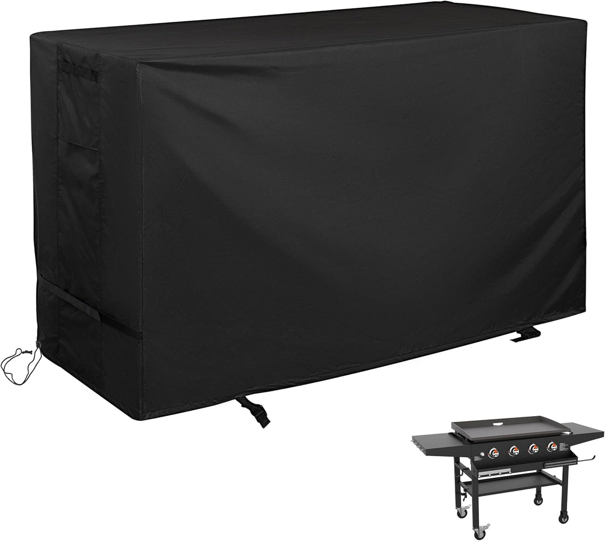 Grill Cover for Blackstone 36 Inch Griddle with Hood, Outdoor Griddle Cover for Blackstone 2210/2212/2310/2322, Flat Top Grill Cover for 4 Burner 36" Griddle