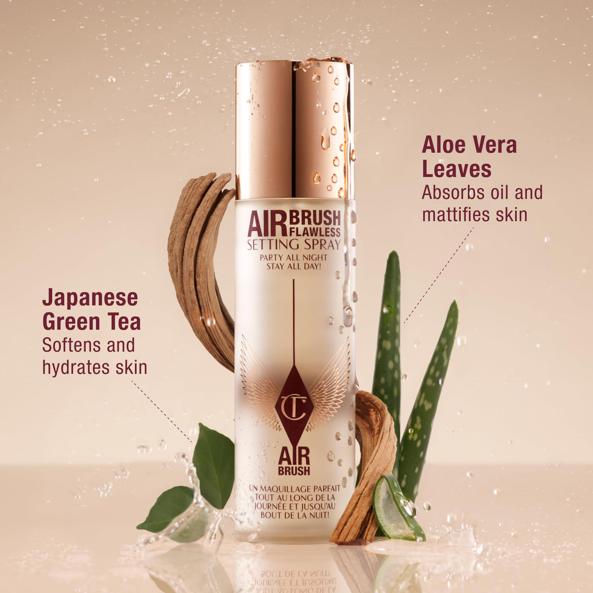 Charlotte Tilbury Airbrush Flawless Setting Spray - Hydrating & Waterproof