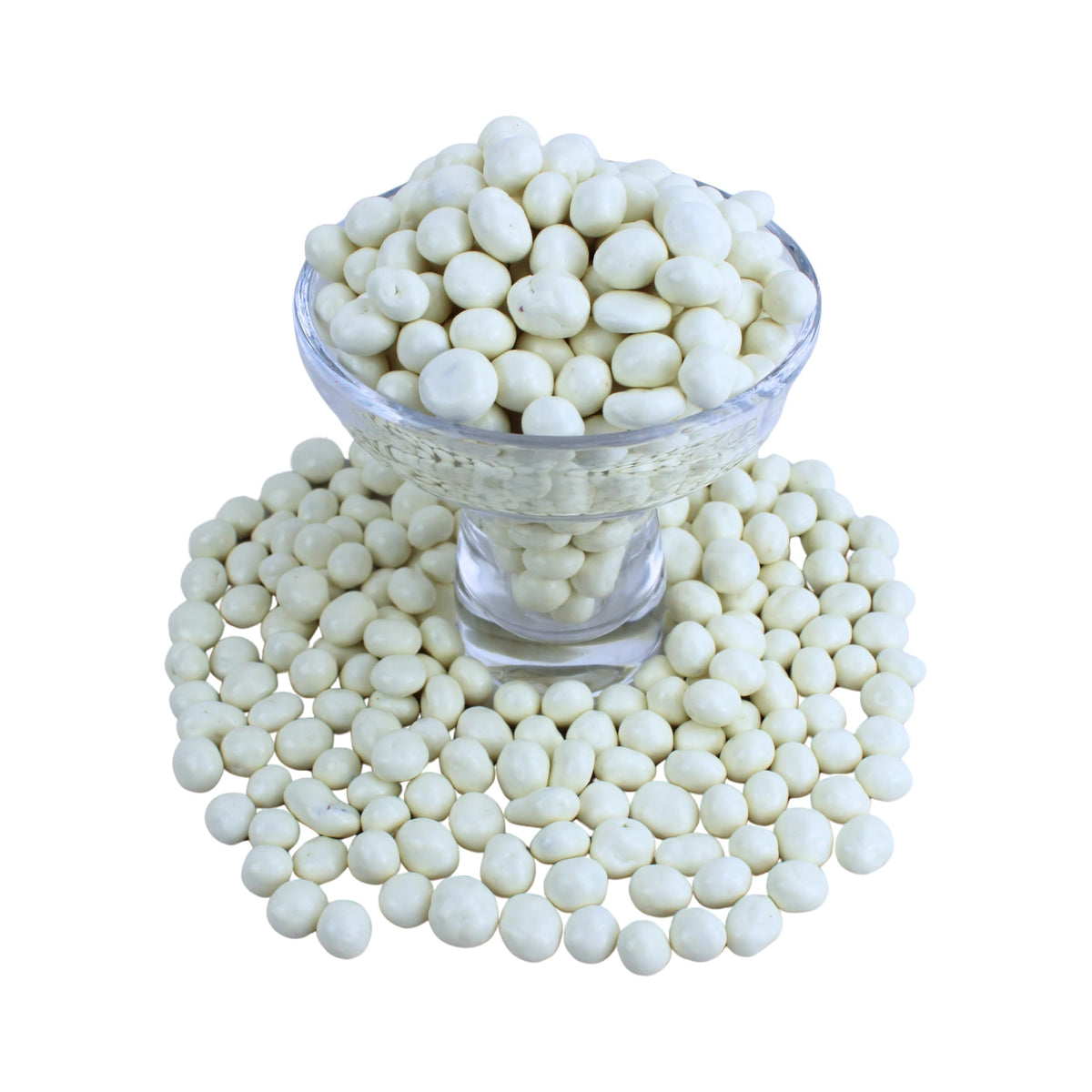 Yogurt and White Chocolate Covered Raisins, Bulk Candy Bag, Plump, 2 lb