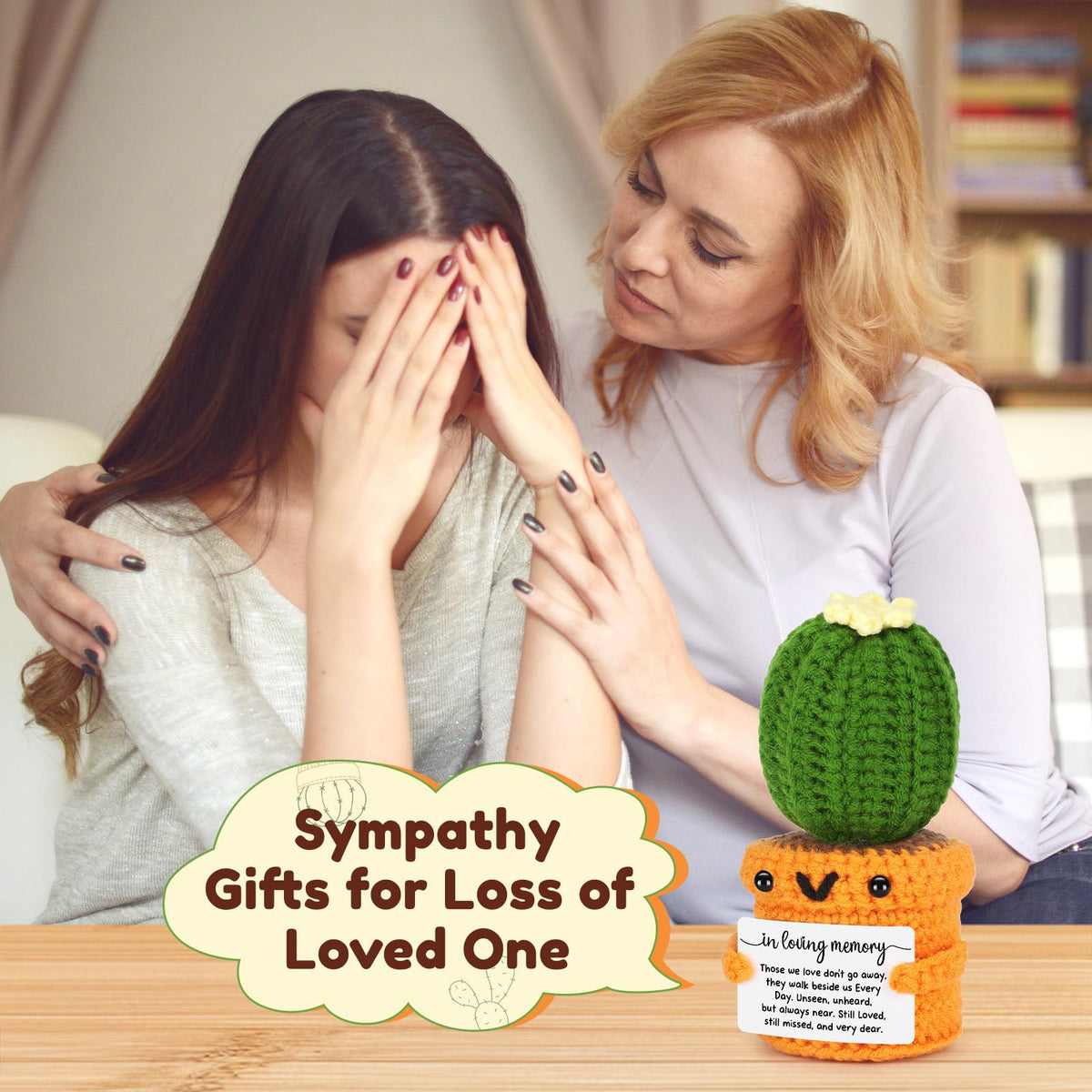 Sympathy Gifts for Loss of Loved One - Bereavement Condolences Gift for loss - Memorial Remembrance Gift for Mom Dad Grandma Grandpa - In Memory