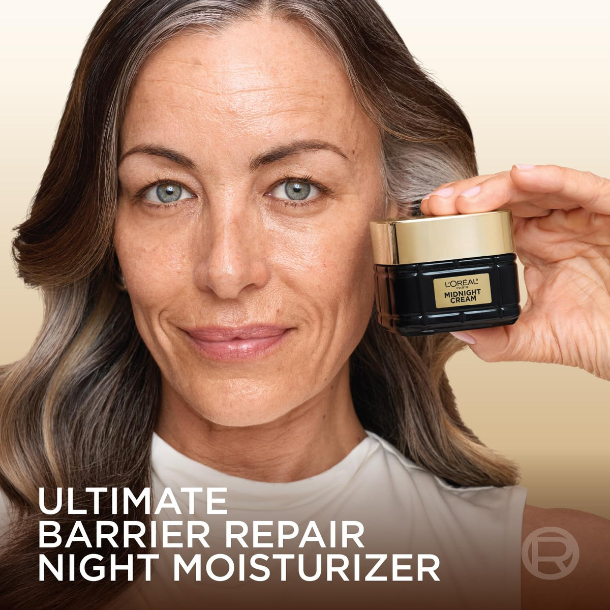 L'Oreal Paris Age Perfect Anti-Aging Midnight Cream 1.7 Oz + Serum Sample