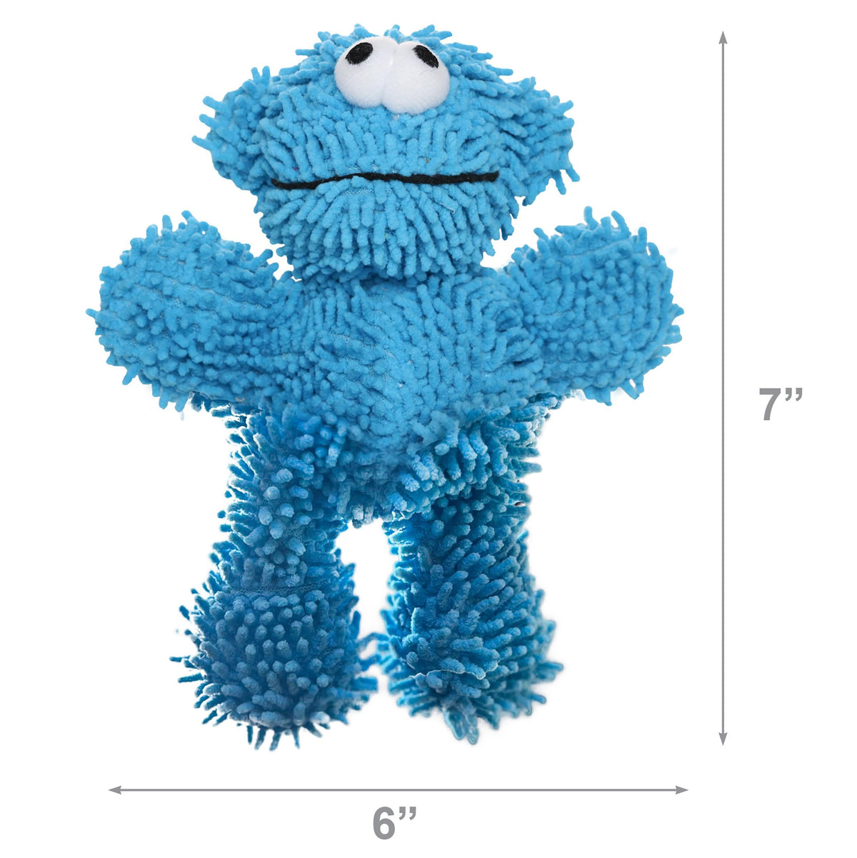 MIGHTY® Small Jr Microfiber Balls 2 Pack Duck Monster Dog Toys