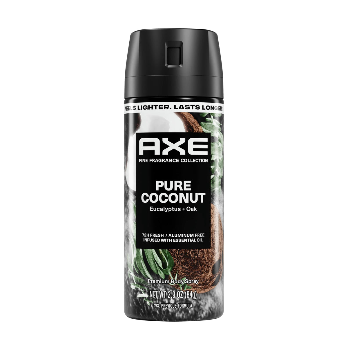 AXE Fine Fragrance Collection Body Spray Pure Coconut 2.9 oz