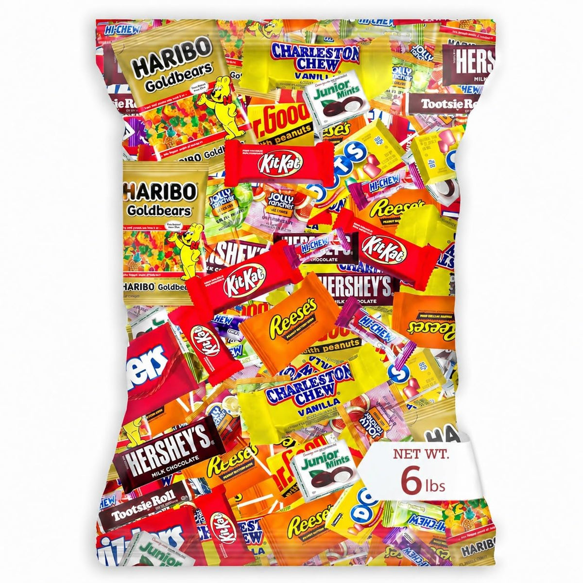 Individually Wrapped Mini Candy & Chocolate Mix - 6 lb Bulk Easter Candy Assortment - Easter - Pinata Stuffer Candies Variety Pack, Office CandyBowl