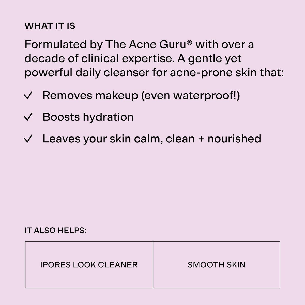 CLEARSTEM - GENTLECLEAN Vitamin C Infused Calming Wash - Facial Cleanser, Makeup Remover - Goldenseal + Green Tea - Facial Skin Care Products - Gluten Free, Cruelty Free - 6 fl oz / 180ml