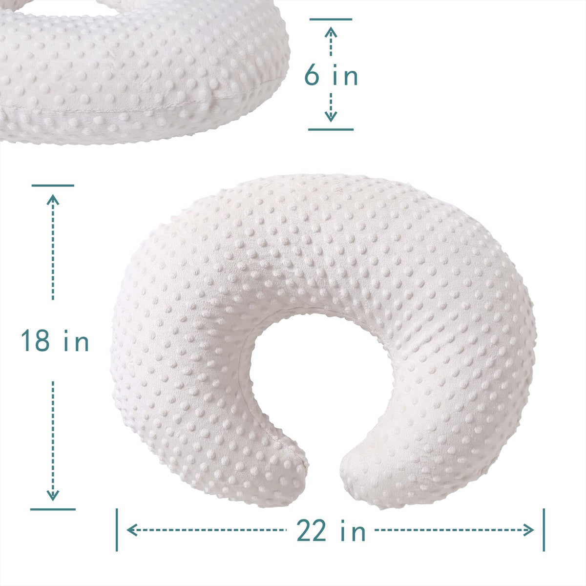 QUENESS Nursing Pillow and Positioner, Breastfeeding, Bottle Feeding