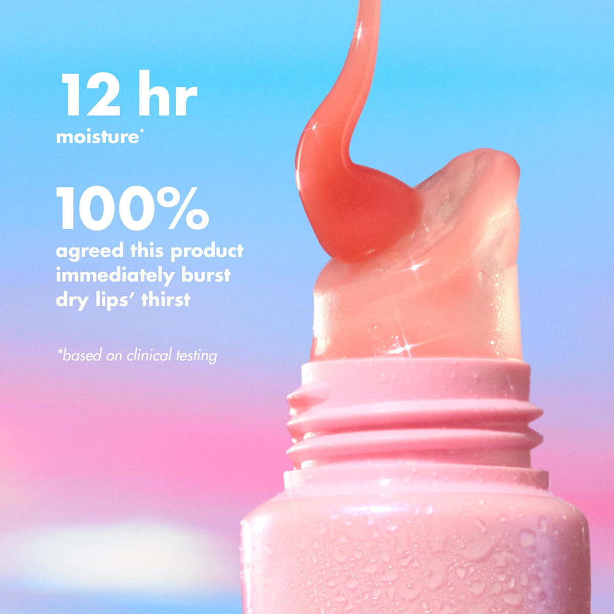 e.l.f. SKIN Thirst Burst Lip Treatment, Sheer Guava
