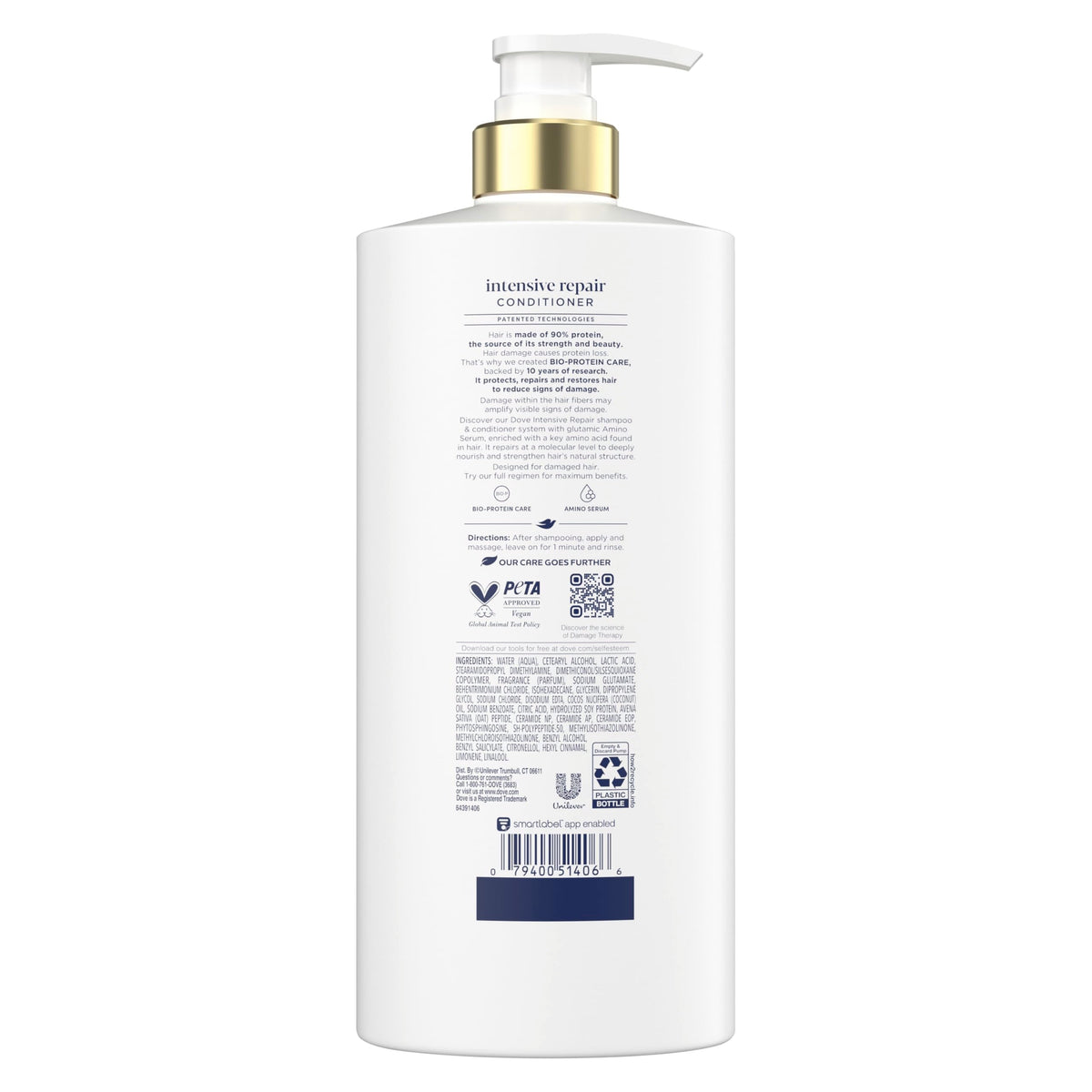 Dove Intensive Repair Conditioner for Damaged Hair & Breakage 28oz