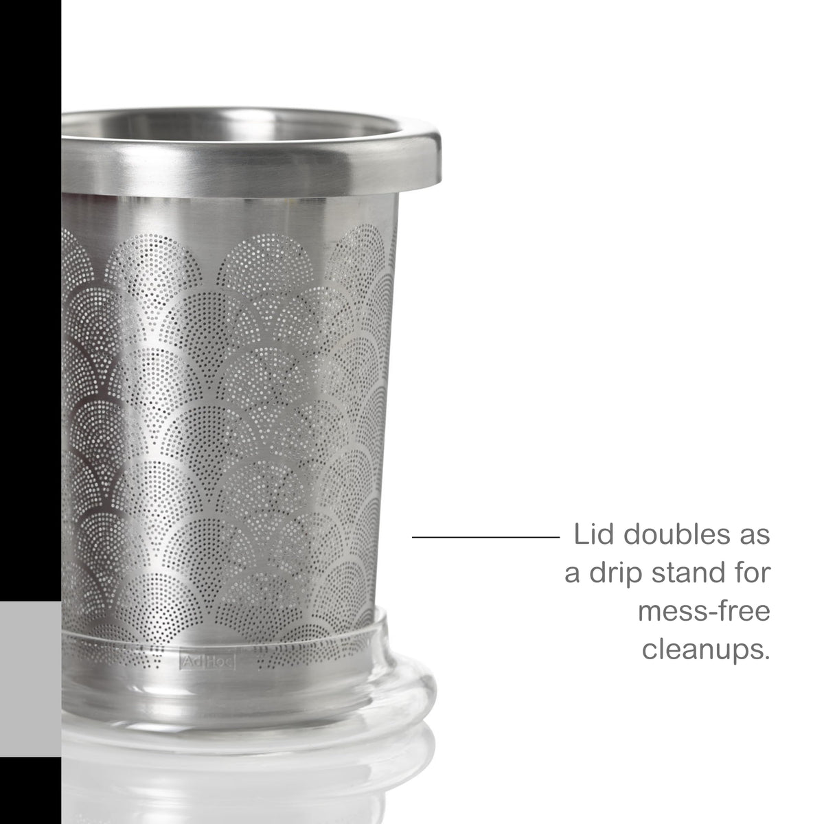 AdHoc Tea Glass with Infuser