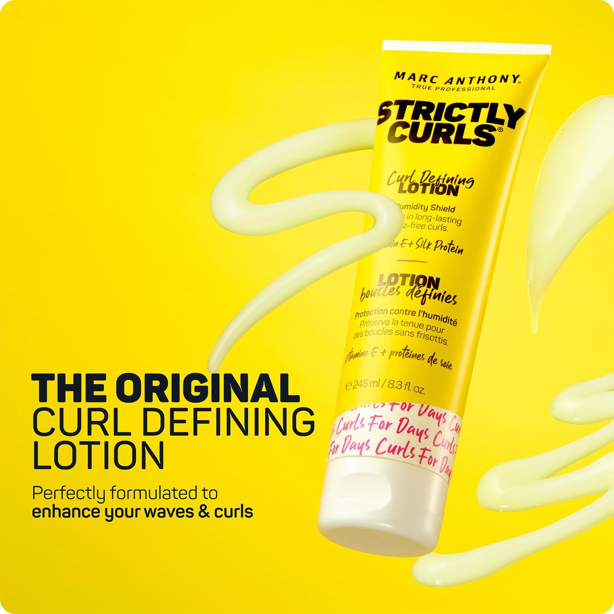 Marc Anthony Strictly Curls Defining Lotion - Light Gel - Curly & Wavy Hair