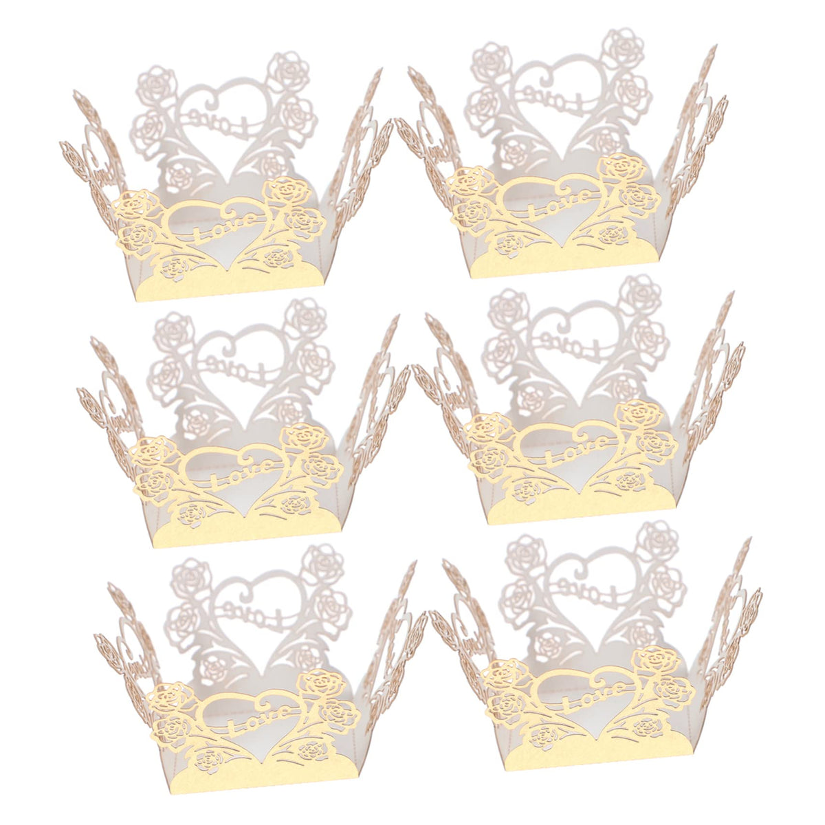 OFFSCH 50pcs Chocolate Wrapping Papers for Parties Hollow Chocolate Decor for Showers Weddings Birthdays and Events Safe Practical Candy Storage