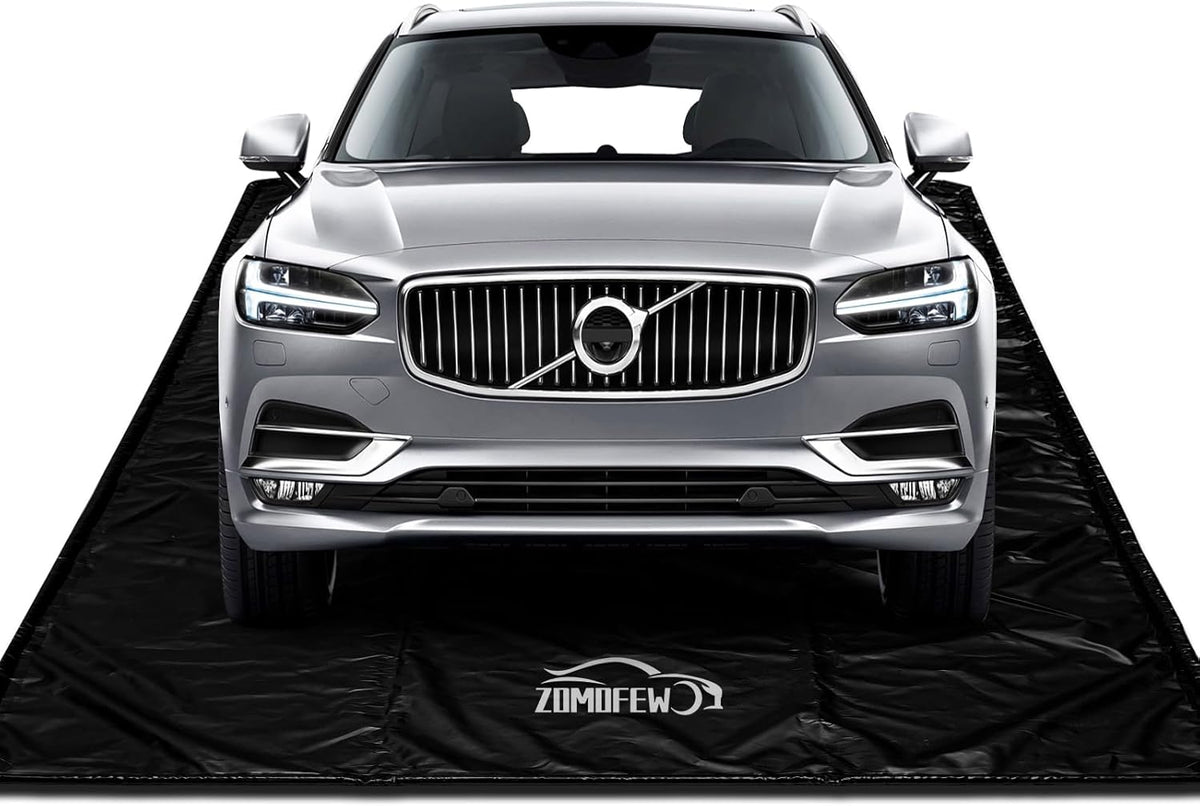 Garage Car Mat, Non-Slip Garage Floor Mat, Heavy Duty Waterproof Containment Mat for Snow Ice Water and Mud (7'9" x 16')
