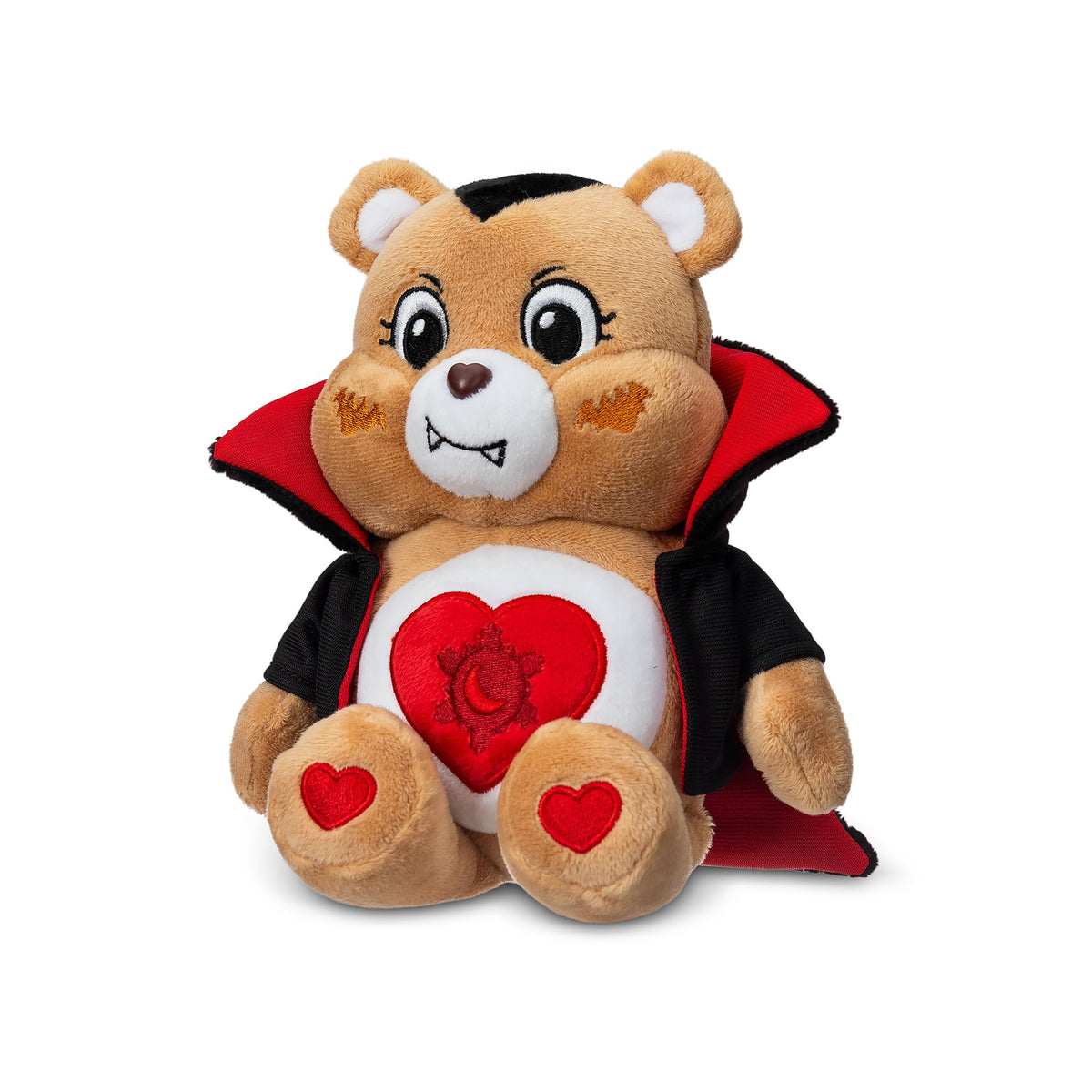 Care Bears Universal Monsters 9" Fun Size Plush - Tenderheart Bear as Dracula - Soft, Huggable Plushie, Stuffed Animal for Girls and Boys, Ages 4+