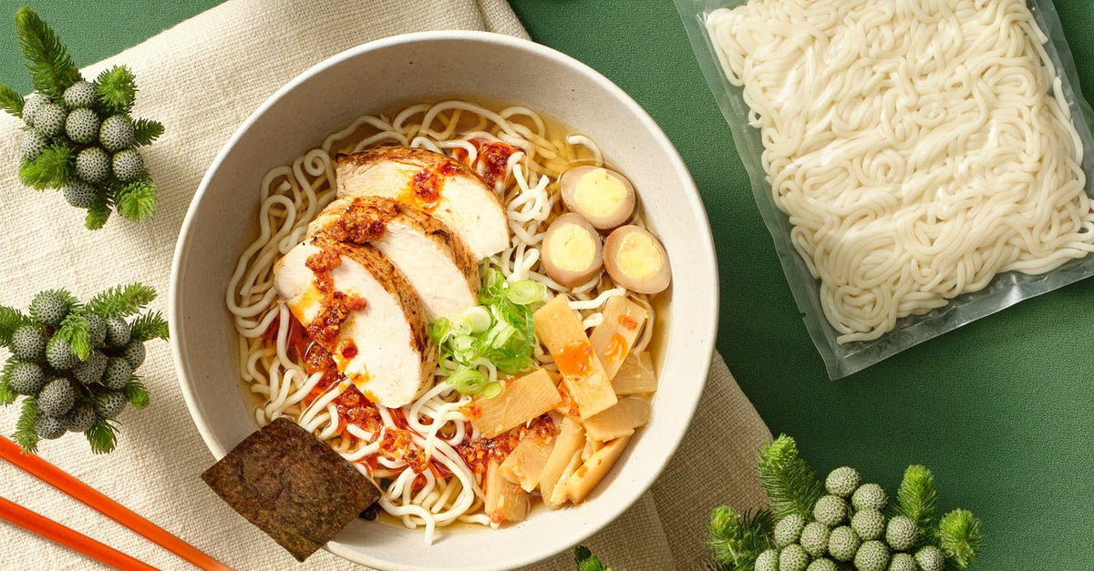 Roland Foods Pre-Cooked Thin Wheat Noodles, Individually Portioned, Ready in Seconds, Perfect for Lo Mein, Stir-Fry & Italian Pasta Dishes, 7.05 oz