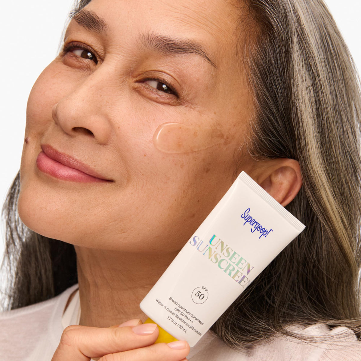 Supergoop! Unseen Sunscreen for Face, SPF 50 Clear & Invisible, 1.7oz
