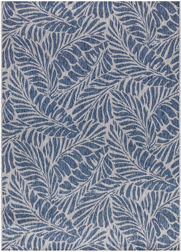 Keen Home Design Terrace Outdoor Area Rug - 9x12 Washable Indoor/Outdoor Rug for Patio, Kitchen, Balcony, Beach, Garden, Deck and Porch, Size: 8'10"x12'
