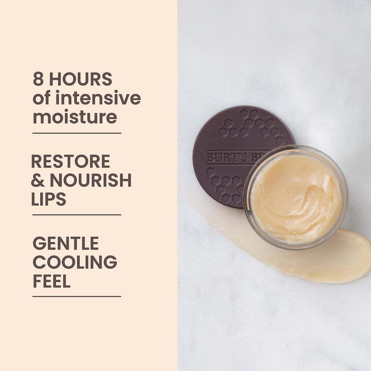 Burt's Bees Original Overnight Intensive Lip Treatment, 0.25 oz.