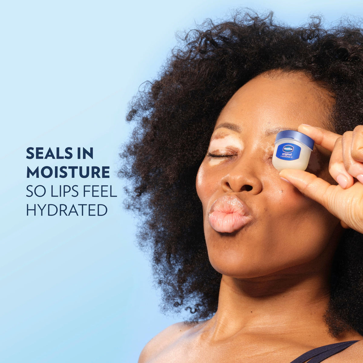 Vaseline Lip Therapy Original Mini Lip Balm, Hydrating Dry Lips 0.5oz 2ct