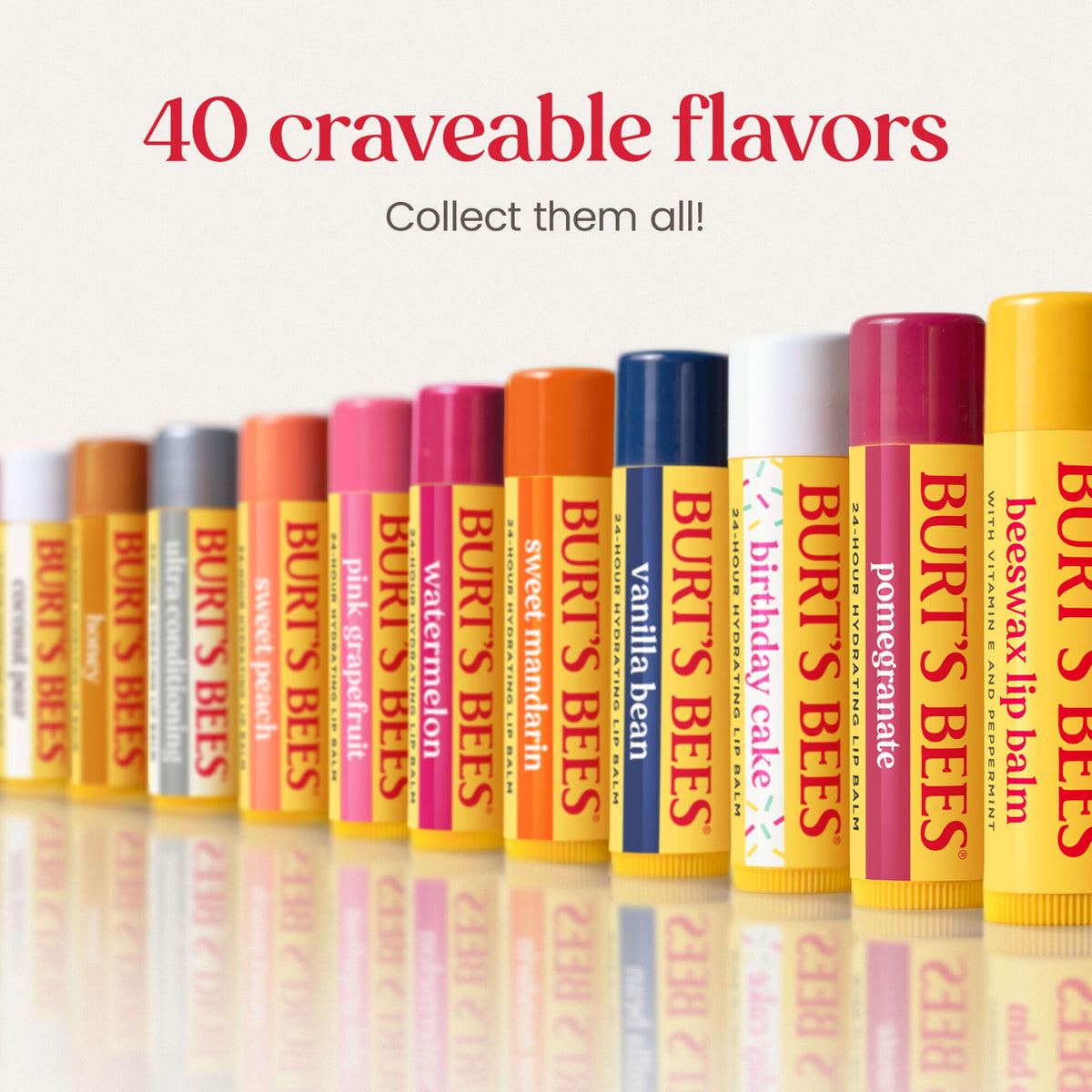 Burt's Bees 100% Natural Moisturizing Lip Balm (Superfruit)