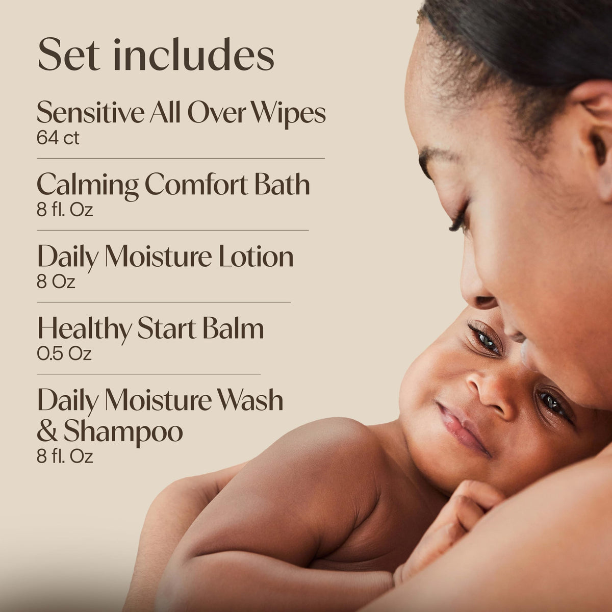 Aveeno Baby Welcome Little One Gift Set, Baby Essentials Set, 5 Items