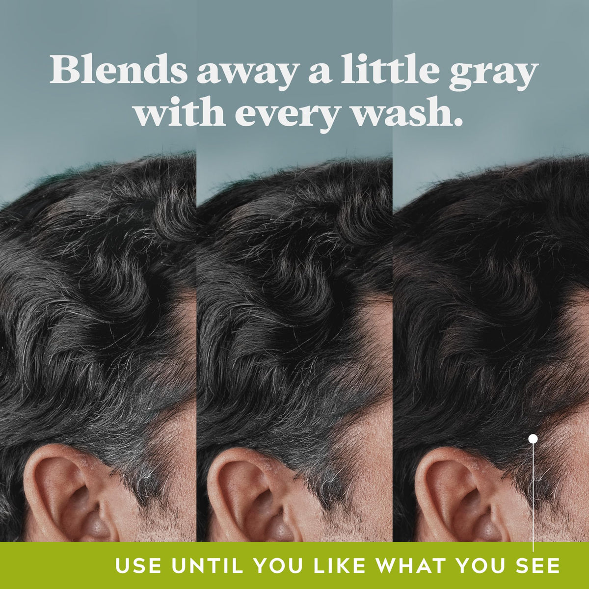 Just for Men Control GX Gray Reducing Shampoo, Keratin, 4 Fl Oz (1 Pack)