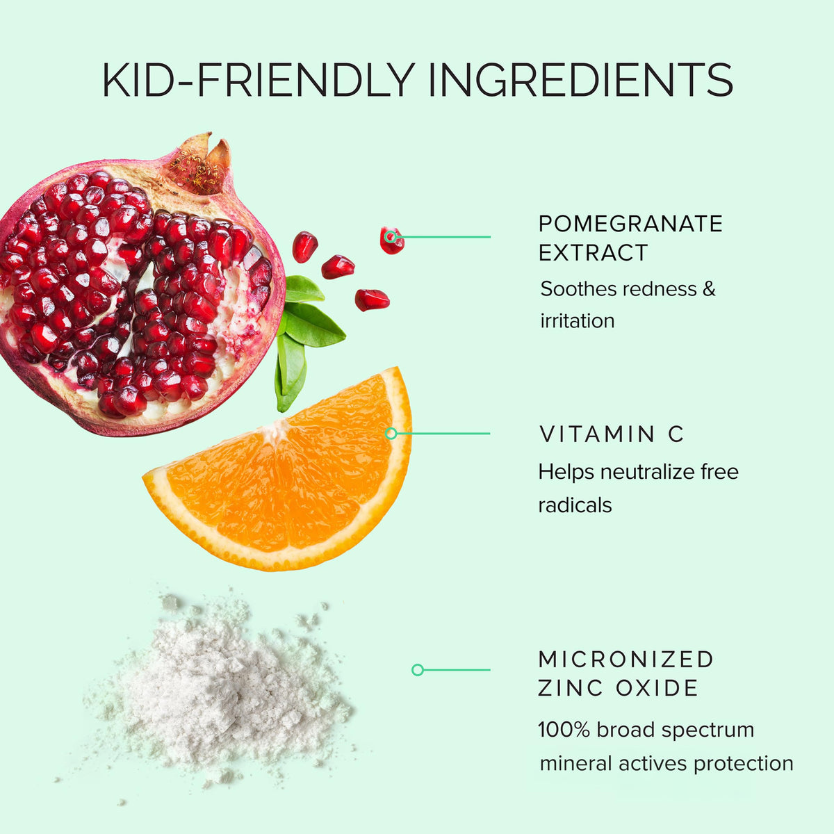 MDSolarSciences Mineral KidCrème Sunscreen SPF 50, 3.4 fl oz