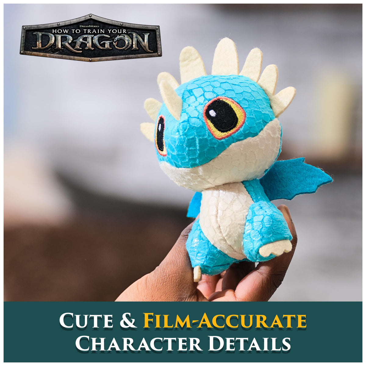 DreamWorks How to Train Your Dragon Toothless & Deadly Nadder 3” Plush Toys