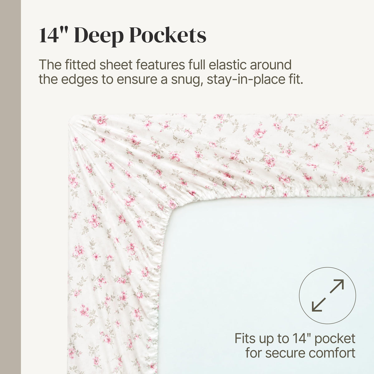 Modern Threads 4-Piece Ultra Soft Microfiber Bed Sheets Set