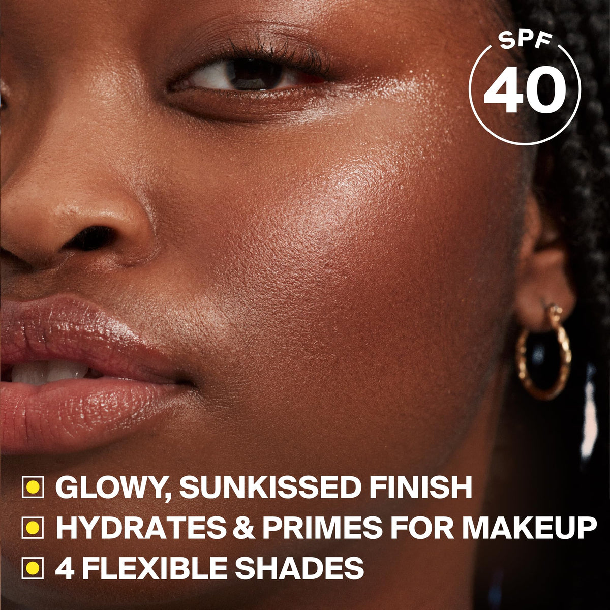 Supergoop! Glowscreen (SPF 40) - 2.5 fl oz - Glowy Primer + Broad Spectrum Tinted Sunscreen - Helps Filter Blue Light - Hydration - Hyaluronic Acid & Vitamin B5
