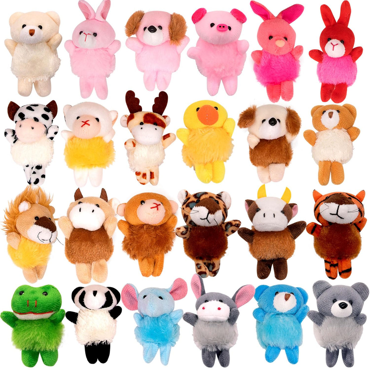JoyRapt Small Stuffed Animals Bulk Gifts for Kids, Tiny Plushies Toys