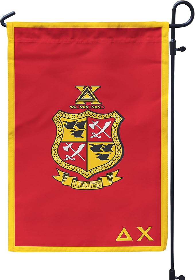 Delta Chi Licensed Flag Garden Flag Banner Yard Decor Outdoor Decoration (Delta Chi #1)
