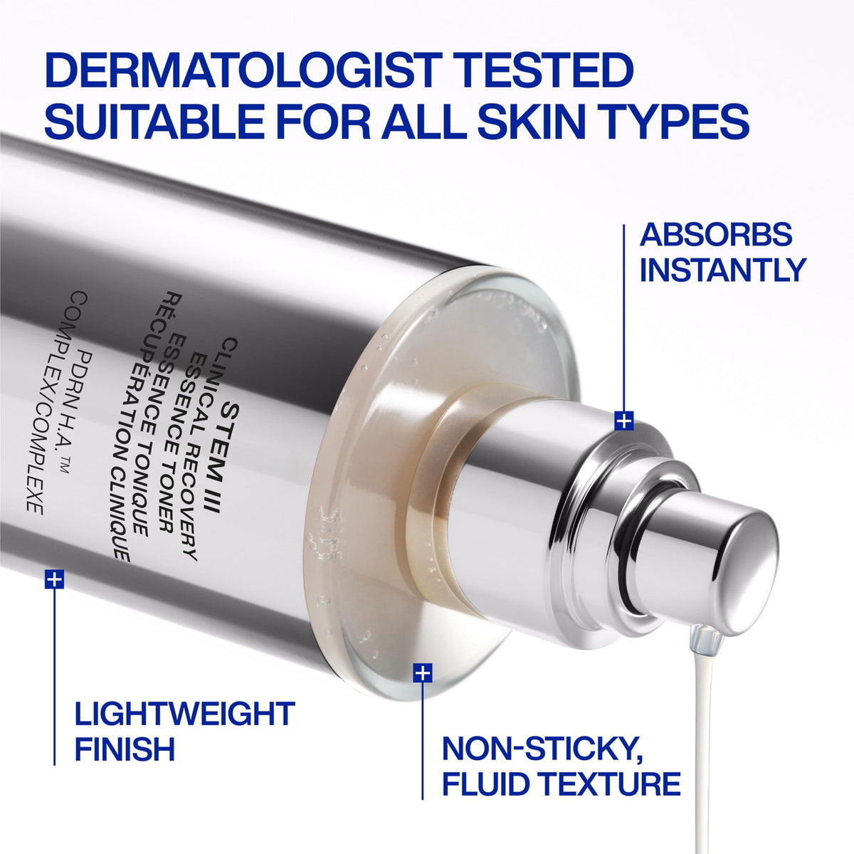 IOPE XMD Stem III Clinical Recovery Essence Toner - Hydrating & Soothing Face Prep - Pre-Treatment Inspired Formula to Balance and Calm Skin - with PDRN and Hyaluronic Acid - 4.39 fl. oz.