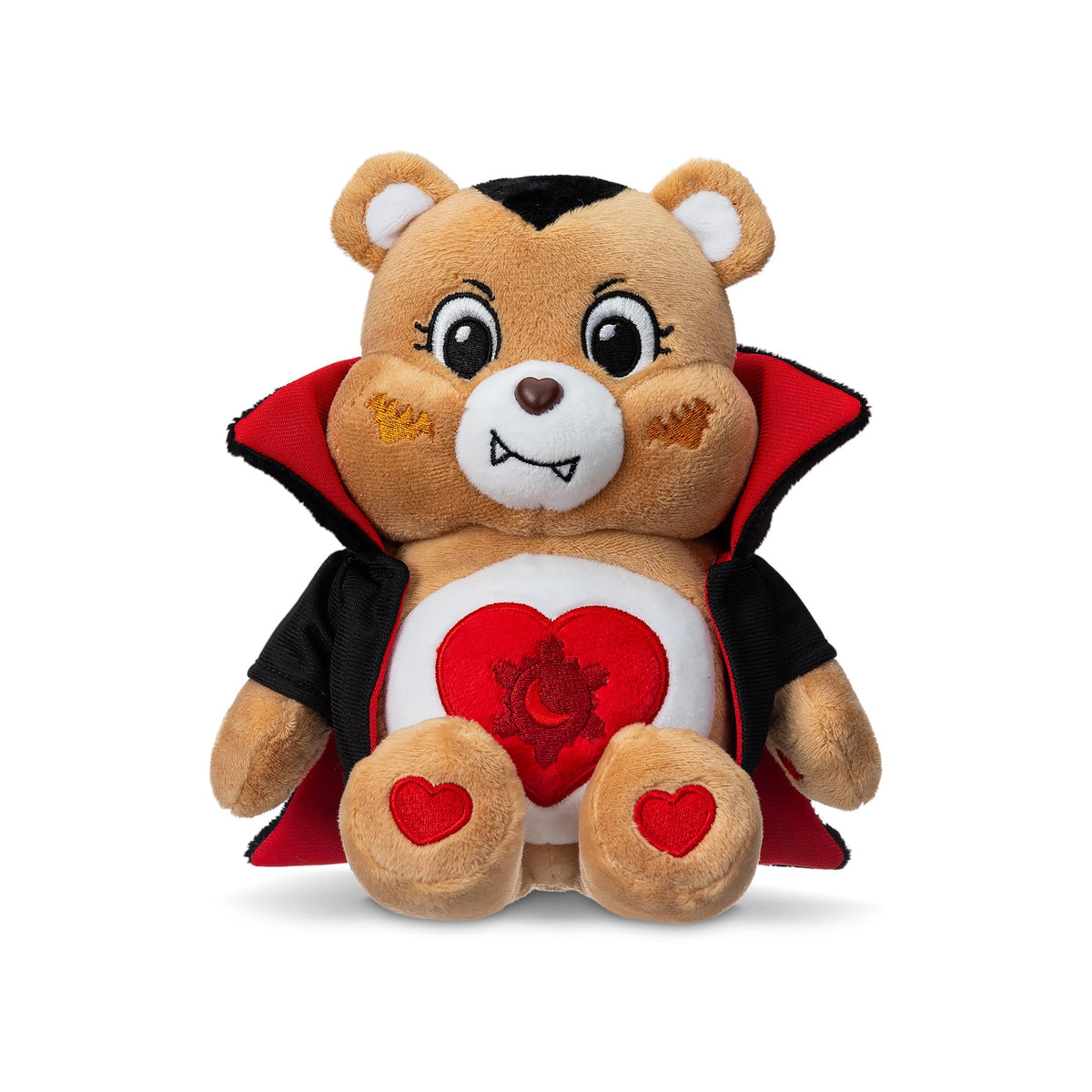 Care Bears Universal Monsters 9" Fun Size Plush - Tenderheart Bear as Dracula - Soft, Huggable Plushie, Stuffed Animal for Girls and Boys, Ages 4+