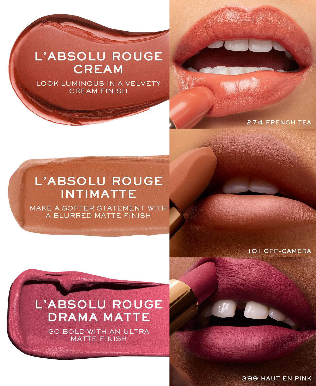 Lancôme L'Absolu Rouge Hydrating Cream Lipstick - 274 French Tea