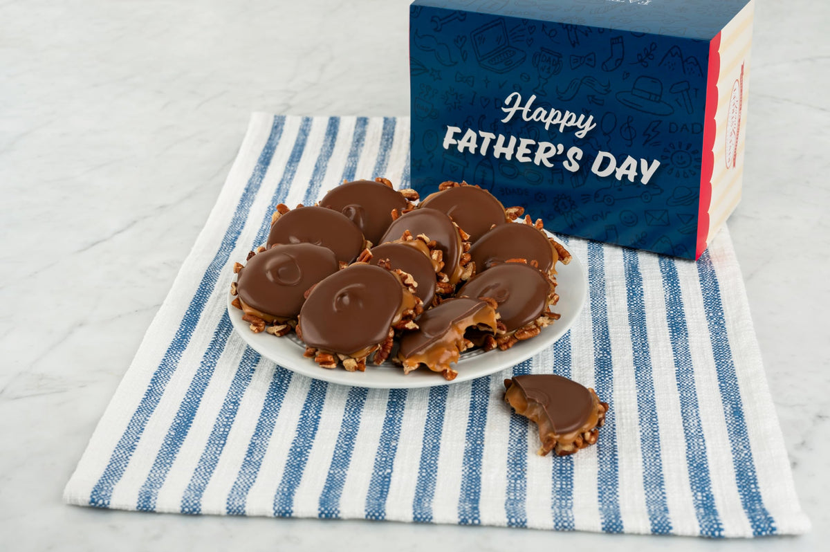 Father's Day Box of 10 Milk Chocolate Bear Claws