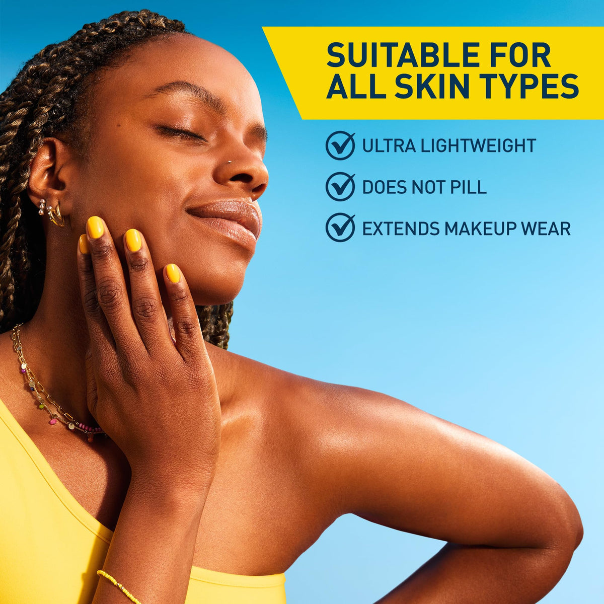 CeraVe Invisible Mineral Sunscreen SPF 50, Face Sunscreen, 1.62oz