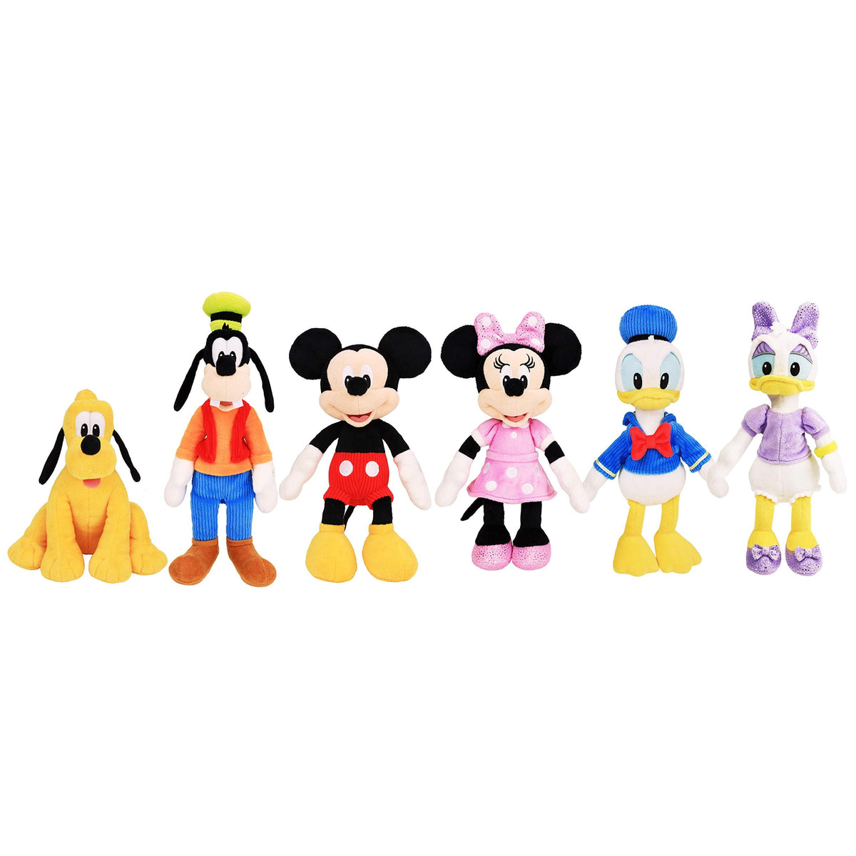 Disney Junior Mickey Mouse Bean Plush Pluto Stuffed Dog