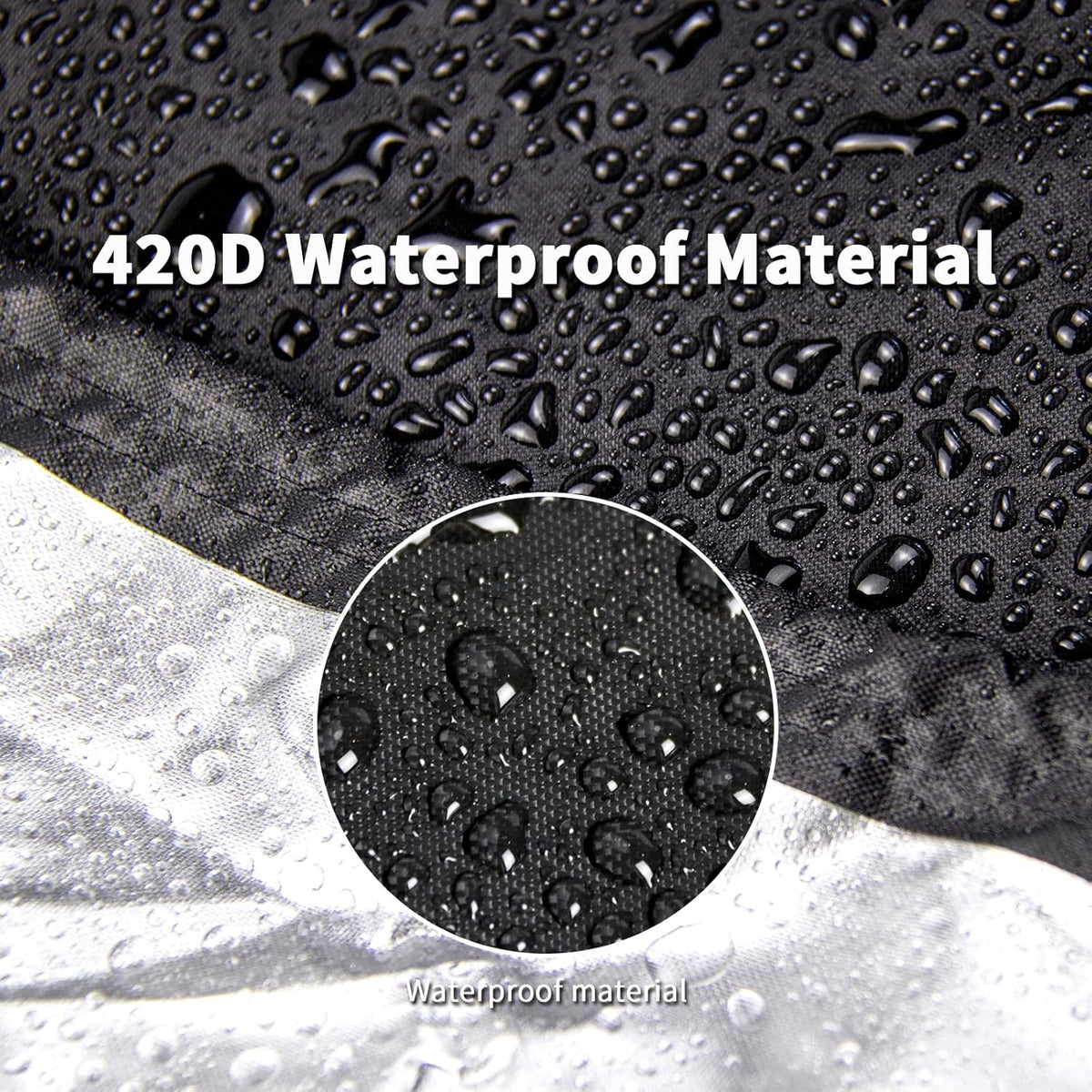 Flat Top Grill Cover for Royal Gourmet GB4000 - Waterproof Cover for Gas Griddle/Grill - Heavy Duty - 64.8 x 25 x 34 inches