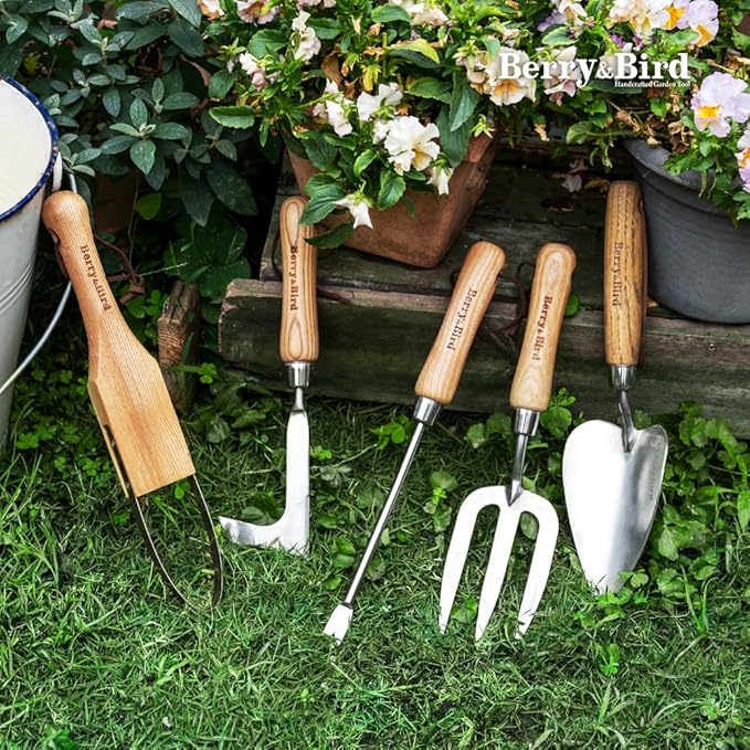 Berry&Bird Dandelion Weeding Tool Crack Weeder Manual Hand Weeder, V-Shaped Fork Easy Weed Removal & Uprooting, Garden Weed Puller Tool for Patio Lawn Yard