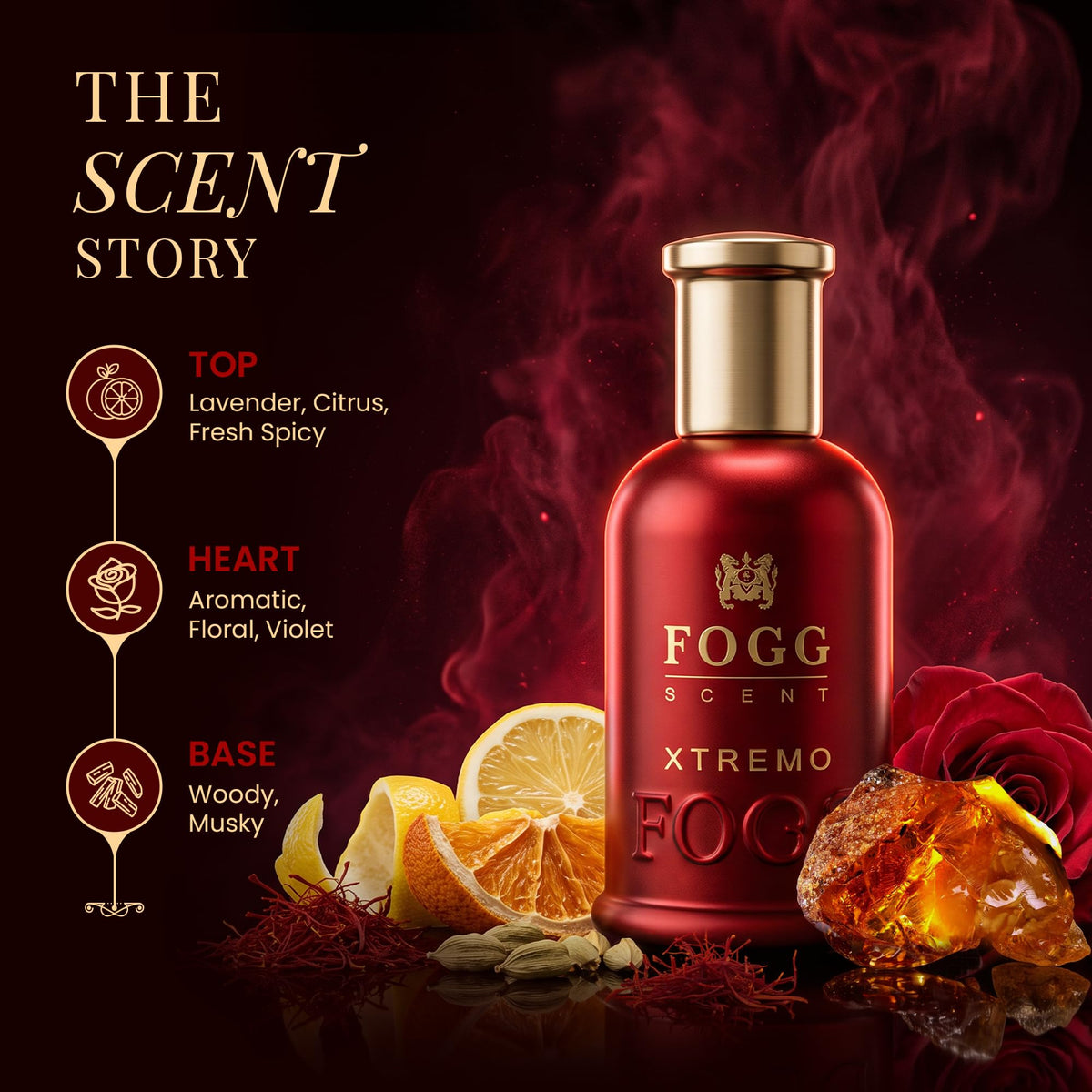 Fogg XTREMO Eau De Parfum 100ML