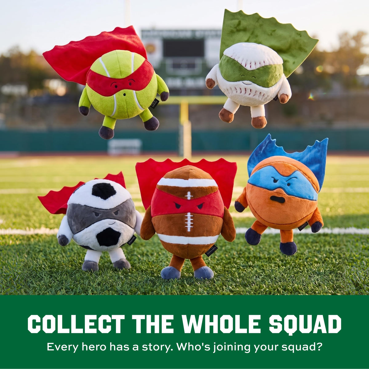 FAO Schwarz Heroes of the Game 7.5” Tennis Plush, Kids Stuffed Animal